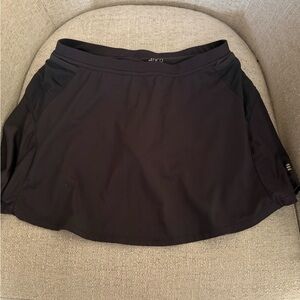 Dark Grey Tennis Skirt with Built-In Shorts Size Small